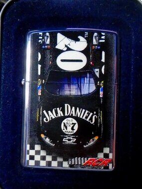 2005 Jack Daniels Nascar Finish Line Zippo Lighter